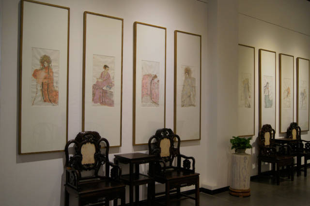 流风叙韵——当代书画五人展开幕