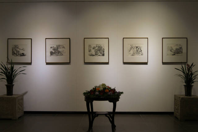 流风叙韵——当代书画五人展开幕