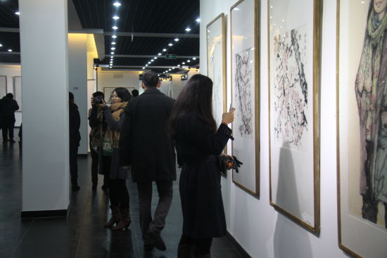 柏林水墨画作品展在京举办