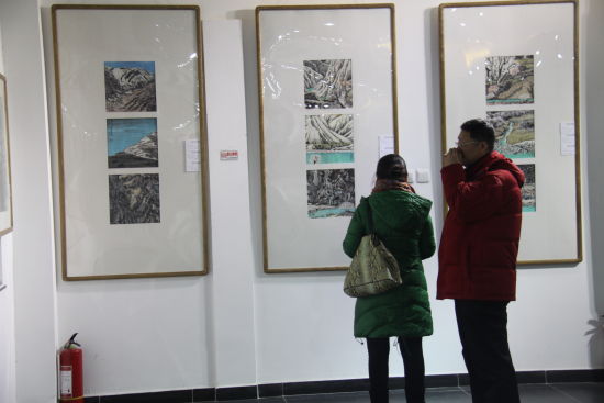 柏林水墨画作品展在京举办