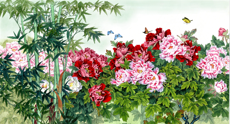 牡丹 / 国画