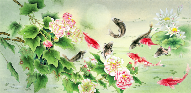 鱼 / 国画