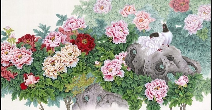 牡丹 / 国画
