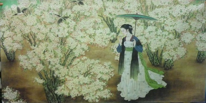 仕女 / 国画