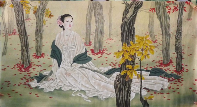 仕女 / 国画