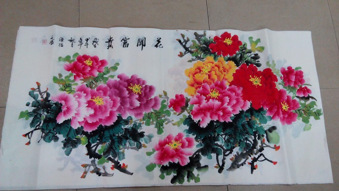 牡丹 / 国画