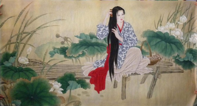 仕女 / 国画