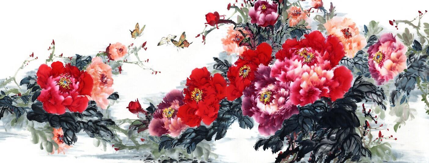 牡丹 / 国画