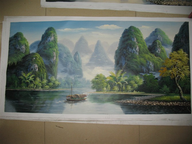 桂林山水 / 油画