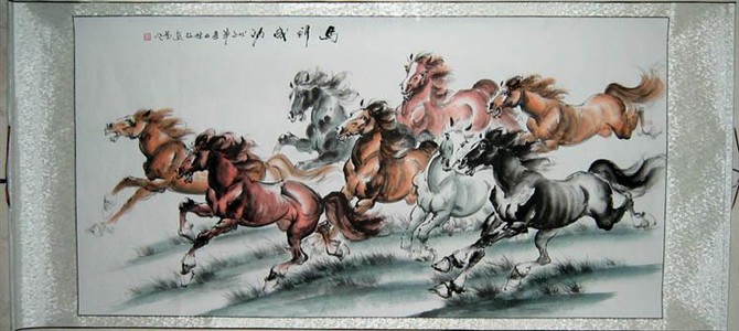 奔马 / 国画