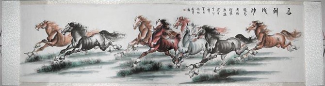 奔马 / 国画