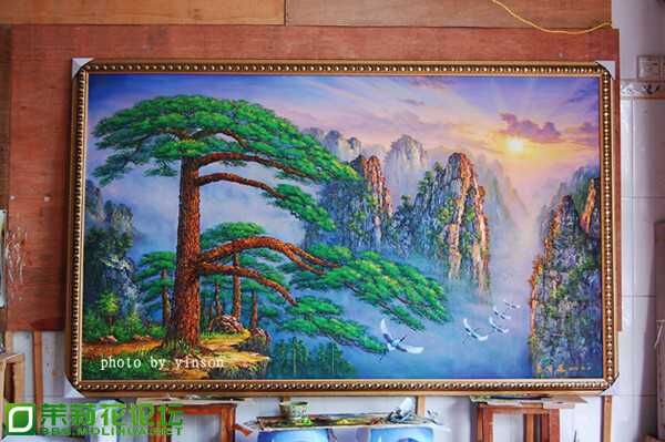 桂林哪里卖挂墙画？书法画现货与定制渠道盘点
